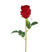 Kunstbloem Rosa Compasion velvet rood