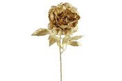 Kunstbloem Peony metallic goud-L12B13H65CM