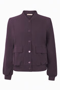 Bomer jacket Dark purple with 2 pokets Triple Nine JA91101