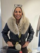 Jacket The Moon Pu leather ZWART