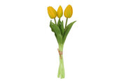 Boeket Tulp Tulipa 3 geel-12x12x29CM