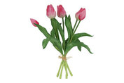 Boeket Tulp Tulipa 3Dp d.roze/-15x15x28CM
