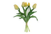 Boeket Tulp Tulipa 3Dp geel-15x15x28CM
