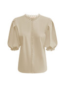 BLS5935 Beige Triple Nine Travel Blouse