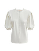 BLS5935 White Triple Nine Travel Blouse