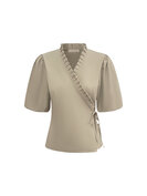 TP6946 Beige Top cross body with nice wafel design