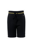 Triple Nine SR2504 black Short pants with bles and gold