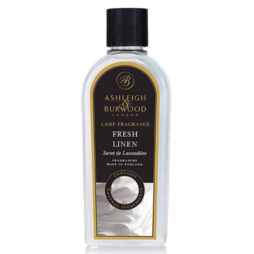 Geurlamp olie Fresh Linen , 500ml, Ashleigh & Burwood