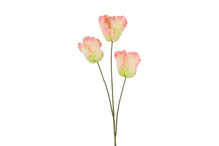 Kunst bloem Tulp Tulipa Apeldoorn roze-L18B18H78CM