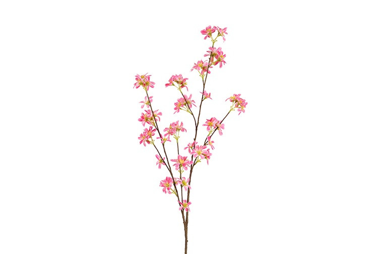 Kunst bloem Malus roze-L17,78B17,78H111,76CM	
